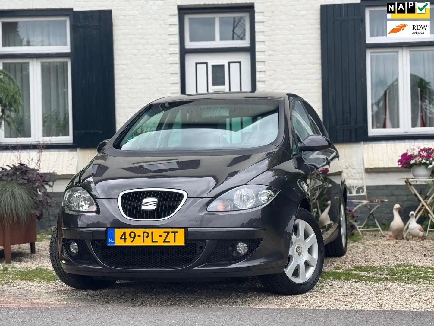 SEAT Altea 1.6 Stylance|Clima|178DKM!|Nette auto! Negro - 1