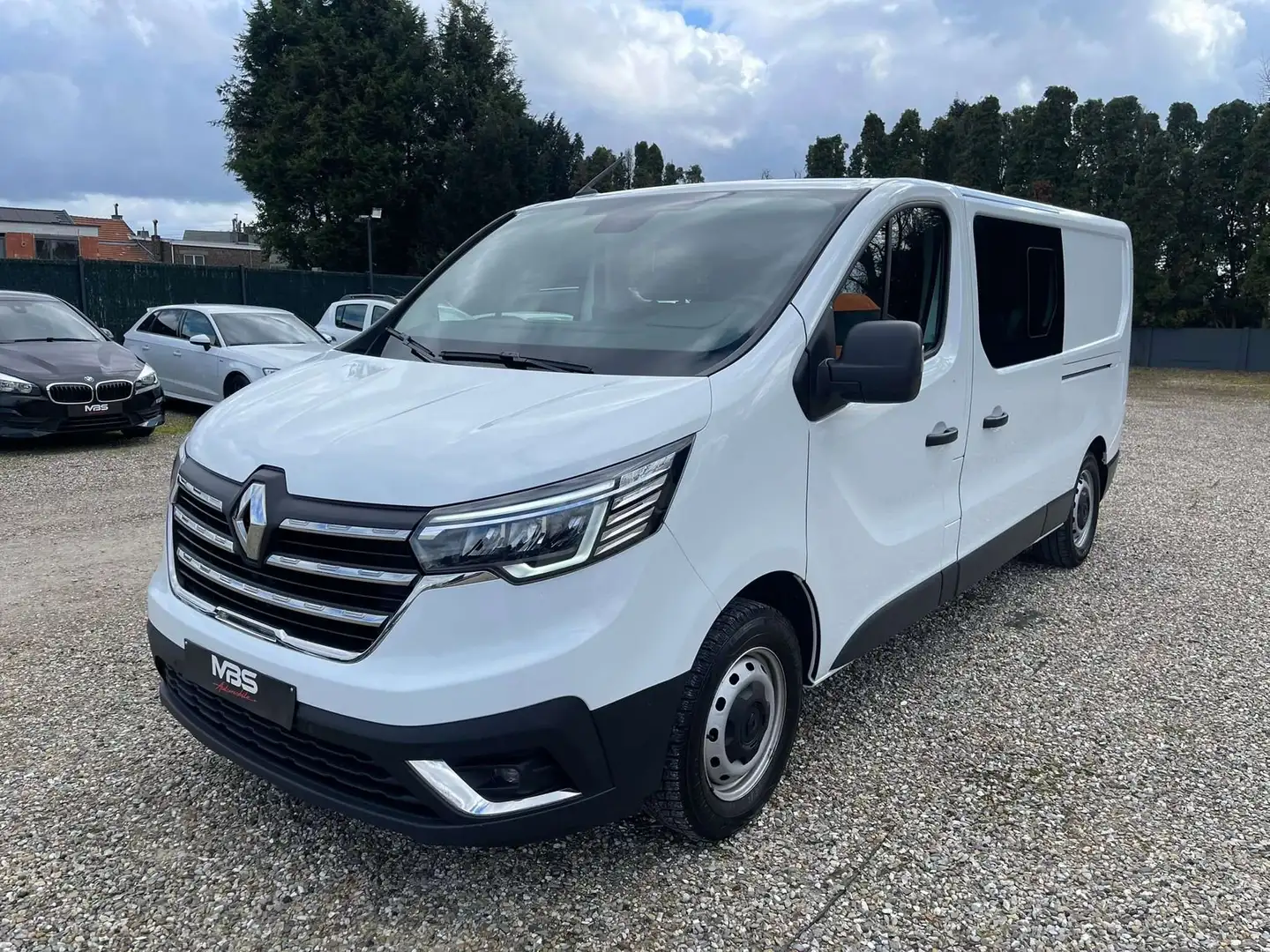 Renault Trafic 2.0 DCI  * DOUBLE CABINE * FEU LED * GPS * CLIM * Blanc - 1