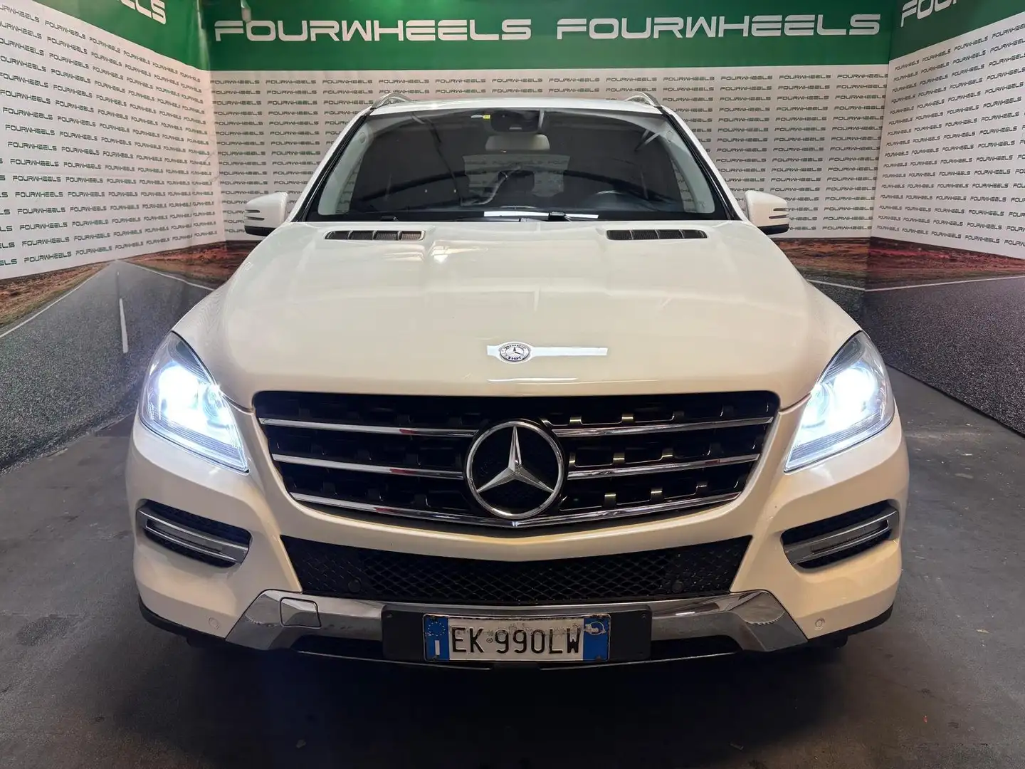 Mercedes-Benz ML 350 Classe M - W166 bt Sport auto Bianco - 2