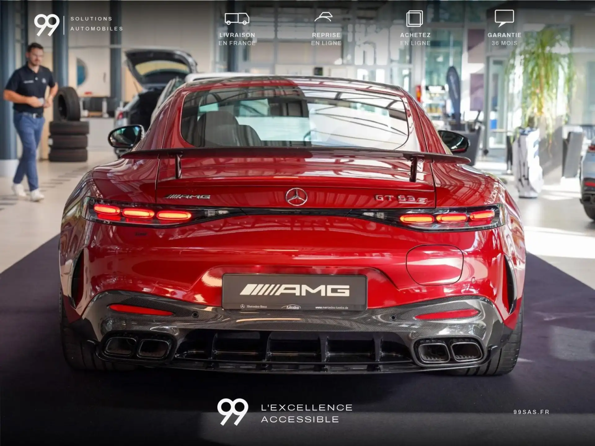 벤츠 AMG GT 63 S AMG 2025 빨강 사진 6