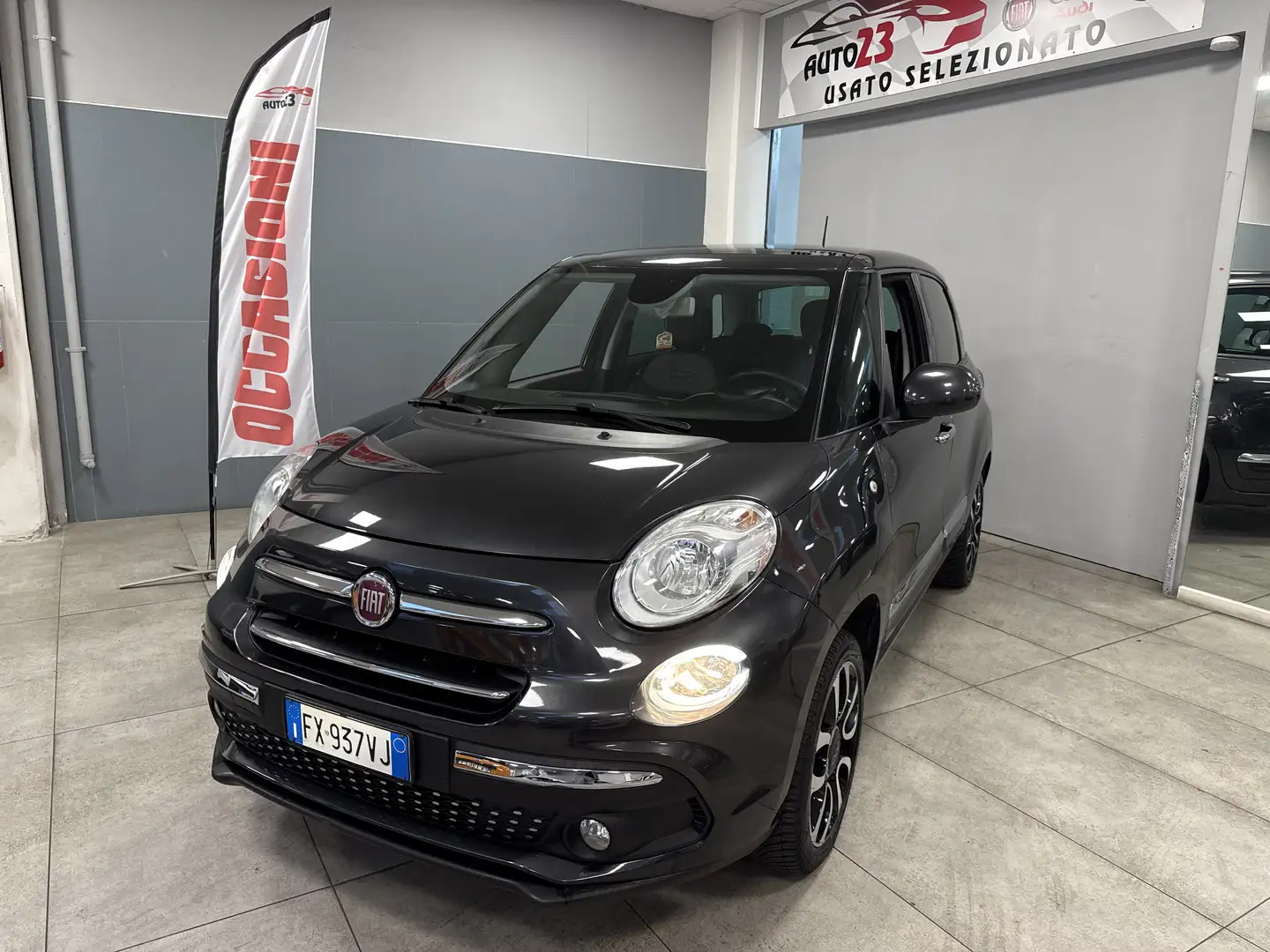Fiat 500L 1.3 mjt Lounge 95cv my19 Gris - 2