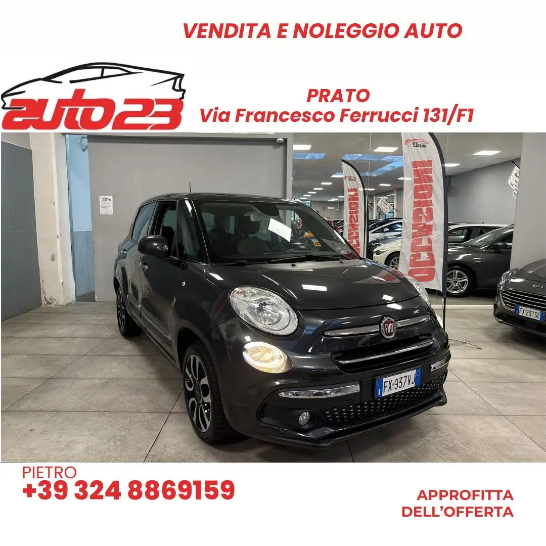 Fiat 500L 1.3 mjt Lounge 95cv my19 Gris - 1