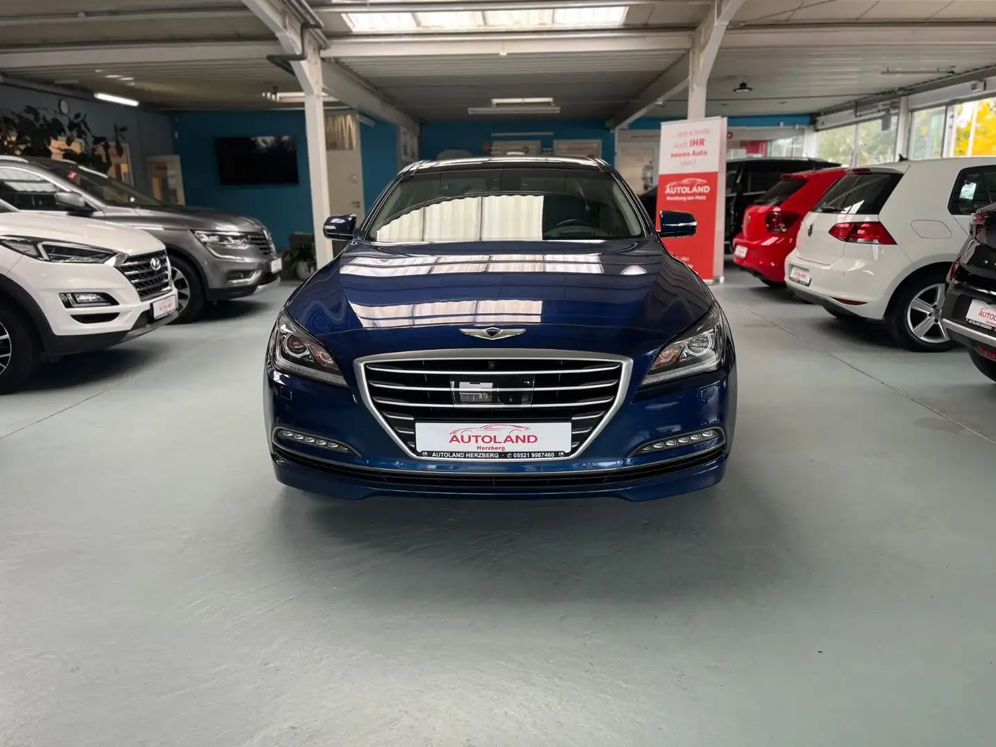 Hyundai Genesis 3.8*Vollausstattung*66210km* Blau - 2