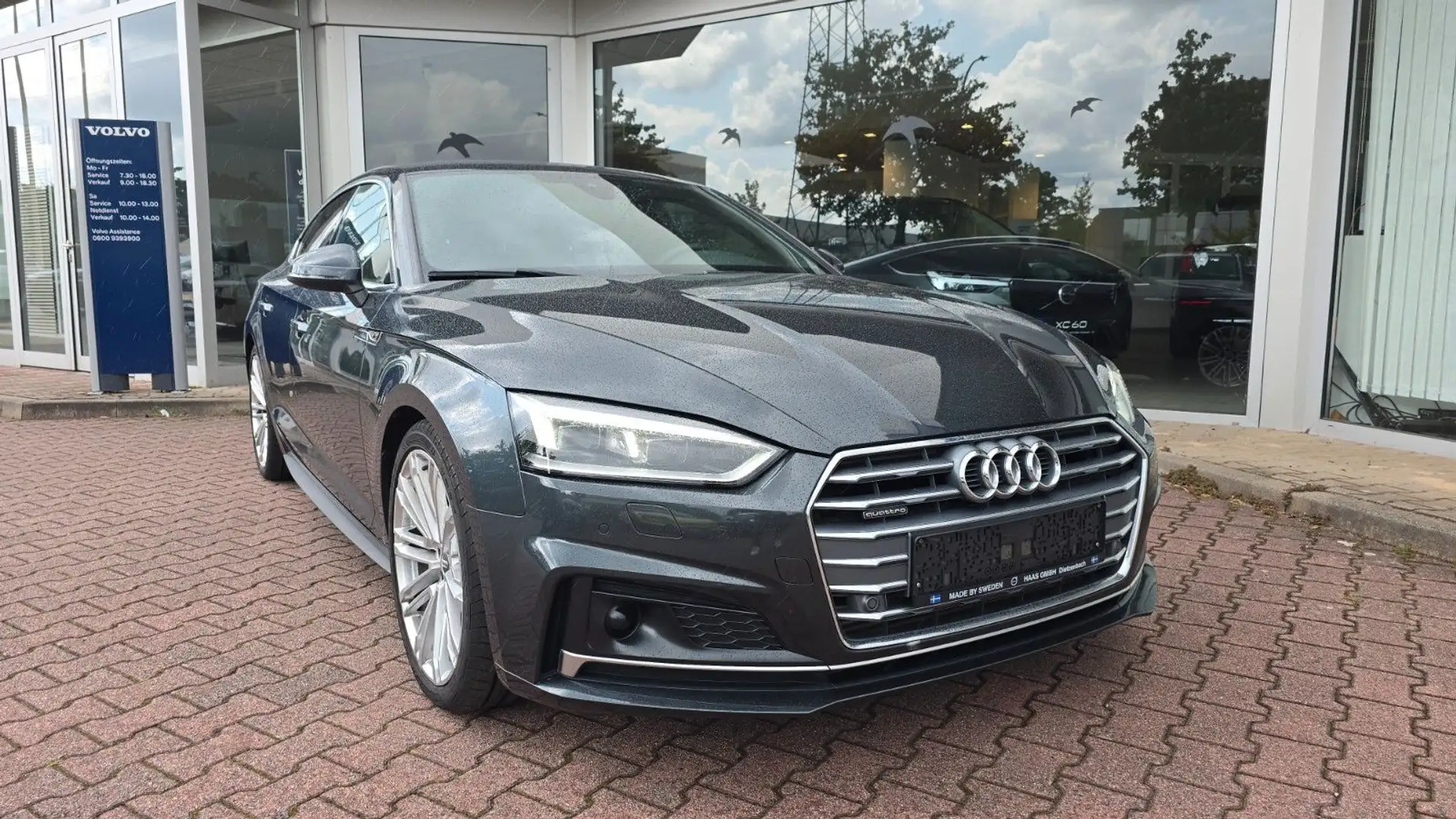 Audi A5 Sportback quattro design Gris - 1