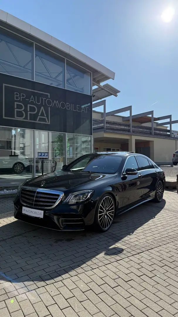 Mercedes-Benz S 400 d lang Aut. Schwarz - 1