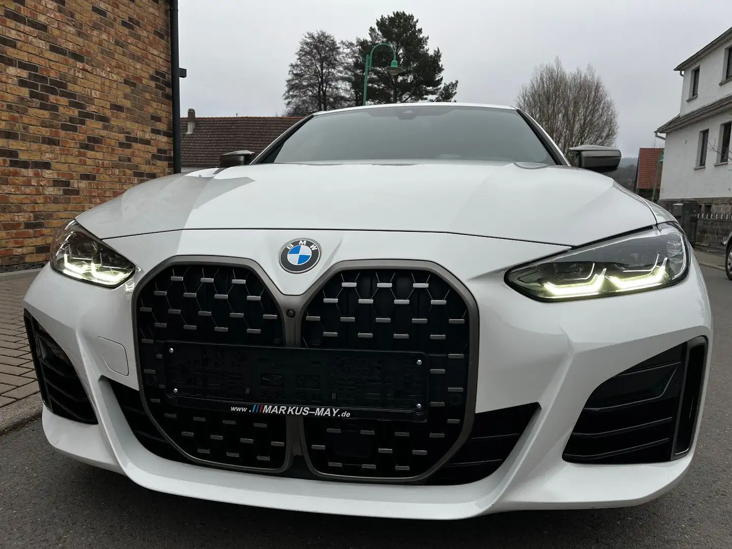 BMW M440i GranCoupe xDrive Standhz Glasdach Leder White - 2