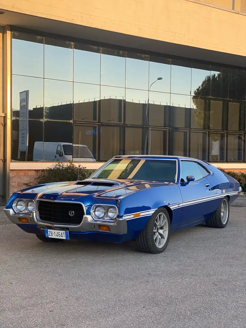 Ford Gran Torino Bleu - 1
