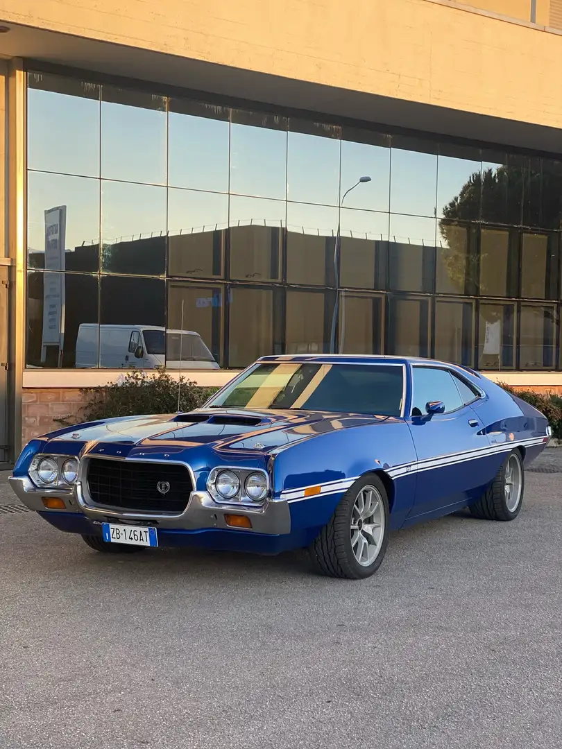 Ford Gran Torino Blauw - 1