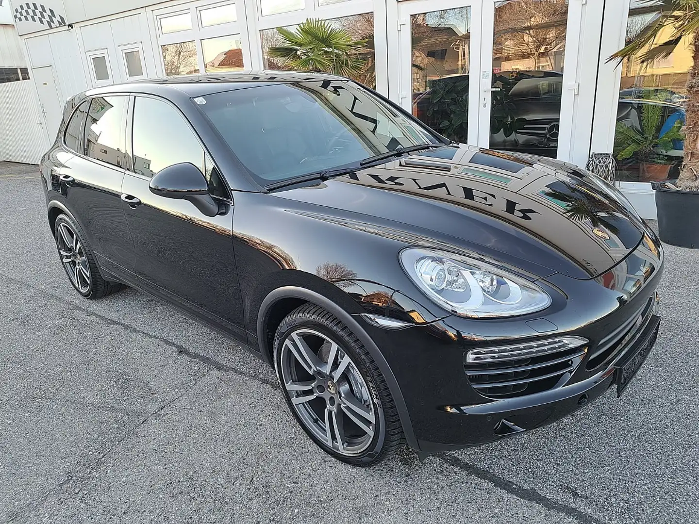 Porsche Cayenne II 3,0 Diesel Aut. *PANO**21"* Schwarz - 2
