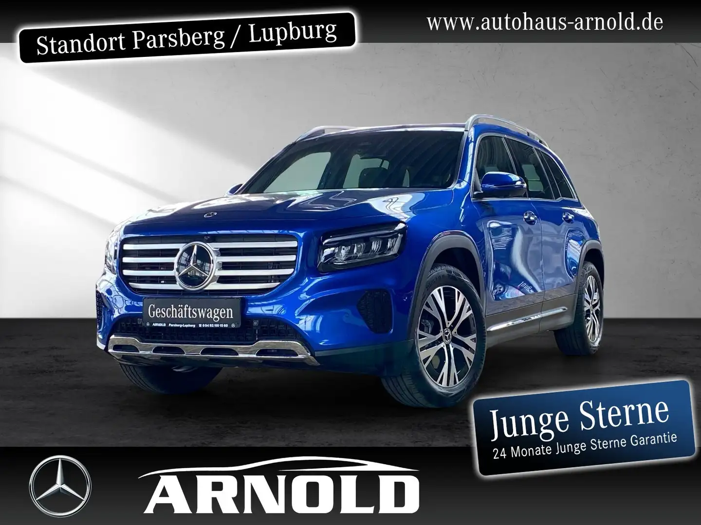 Mercedes-Benz GLB 200 GLB 200 Progressive Distr. 360° Memory el-Klappe Blau - 1