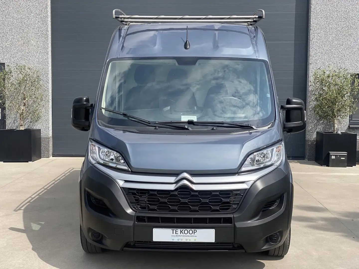 Citroen Jumper L2H2+dakdrager + ladder+trekhaak-21450€+BTW Gris - 2