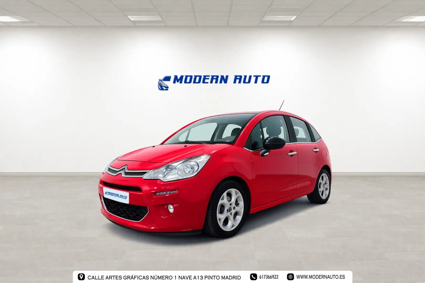 Citroen C3 1.2 PureTech Feel Edition 82 Rojo - 2