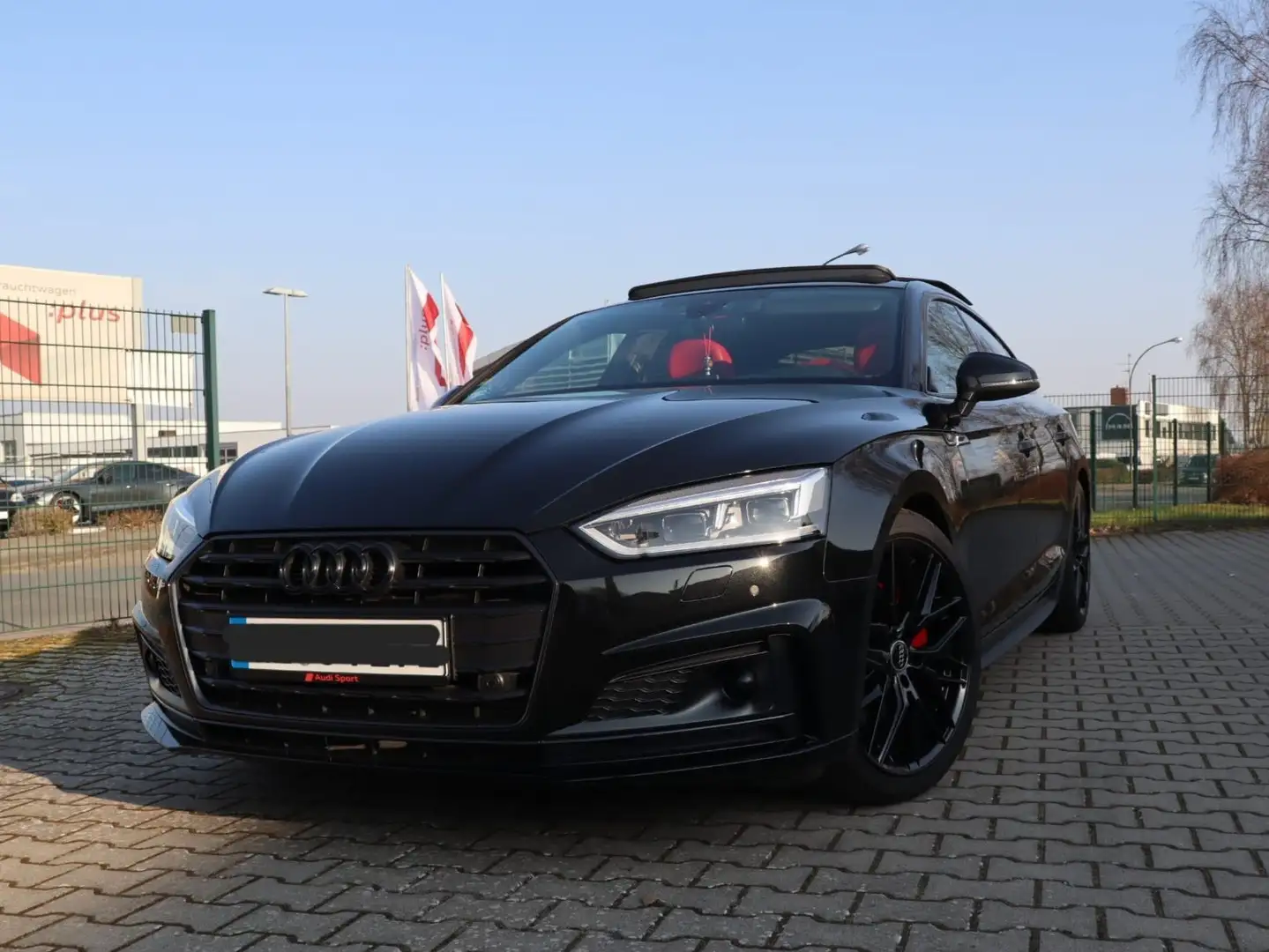 Audi A5 3.0 TDI  3xSline Pano ACC Headup Massage Exclusive Czarny - 2