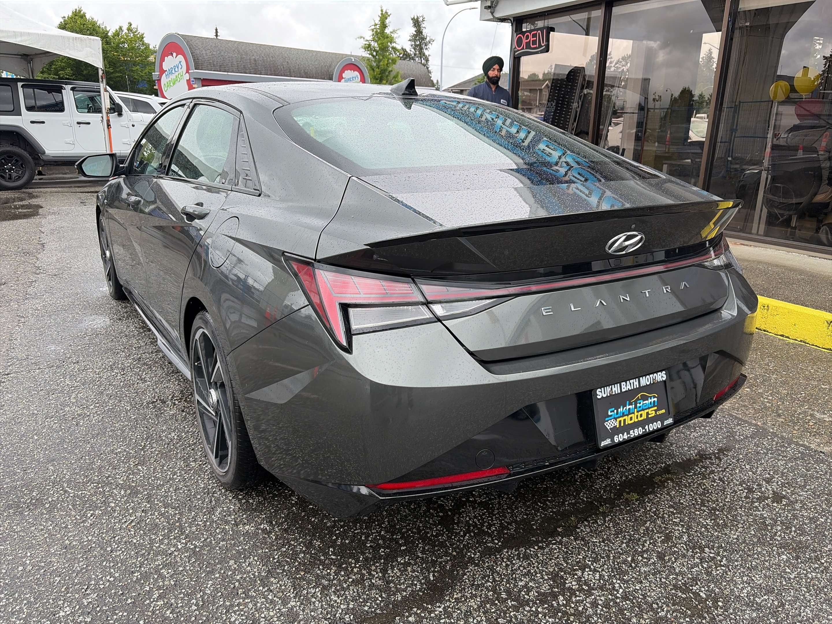 2022 Hyundai Elantra N Line + HEATED SEATS + 8 TOUCHSCREEN + Wi-Fi — снимка 1