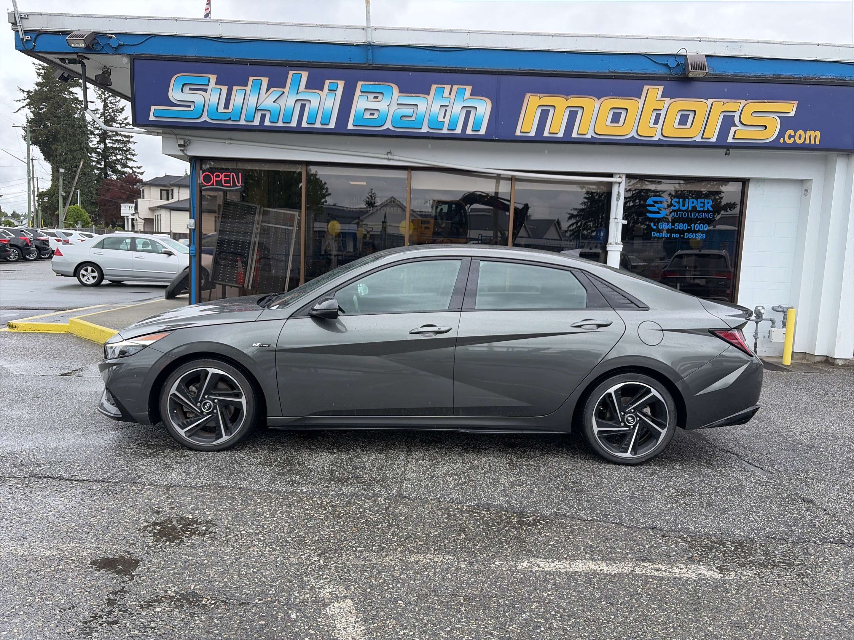 2022 Hyundai Elantra N Line + HEATED SEATS + 8 TOUCHSCREEN + Wi-Fi — снимка 1