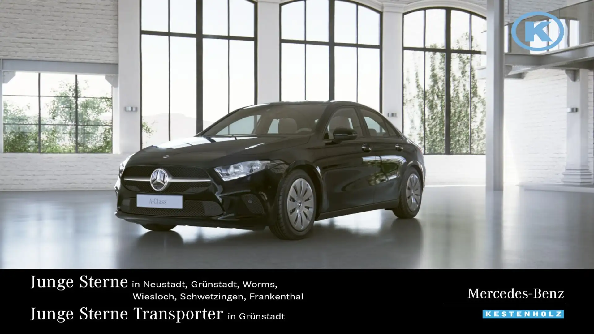 Mercedes-Benz A 250 A 250 e Limousine TEMPO+SITZHEIZ+EPH+SPUR/BREMS Schwarz - 1