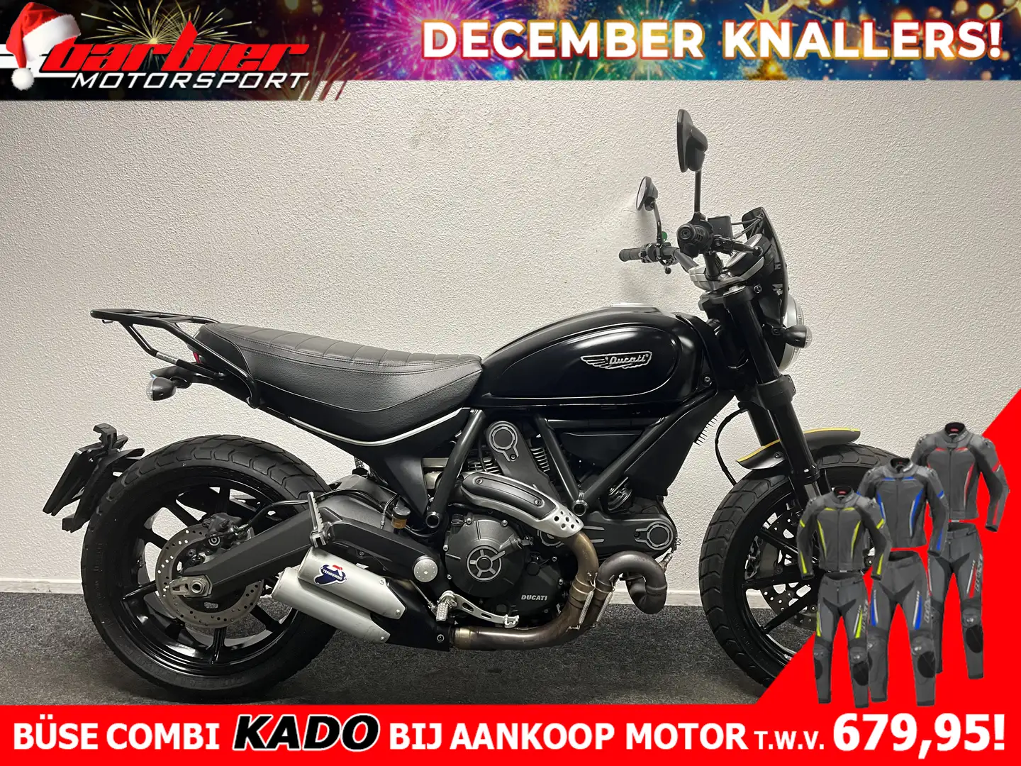 Ducati Scrambler FULL THROTTLE Zwart - 1