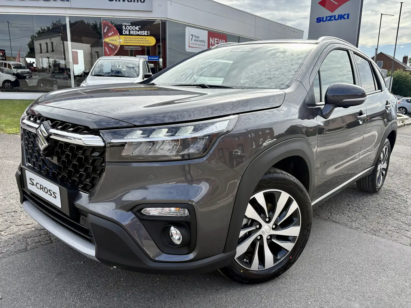 Suzuki S-Cross 1.4 Turbo MHEV 48V GLX SP - NEUF / STOCK Grijs - 2