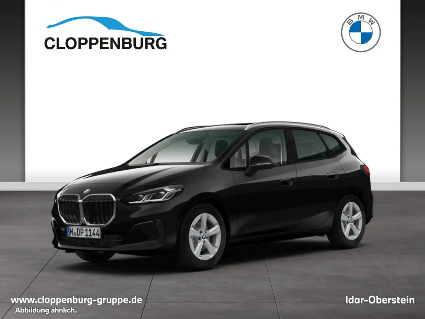 BMW 218 i   AHK+Navi+Pano+360°+ACC+SHZ UPE: 47.960€ Noir - 1