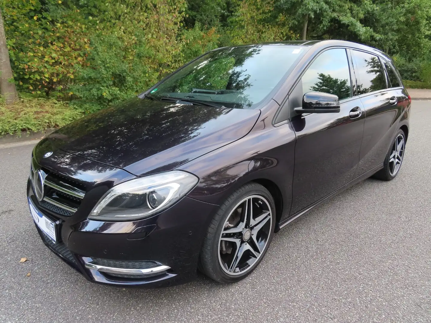 Mercedes-Benz B 180 CDI Navi Panorama Kamera Klima Sitzh. AHK Violett - 1