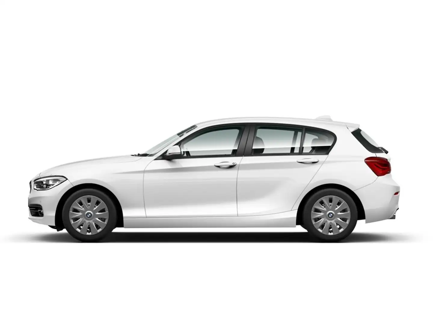 BMW 118 d Sport Line  5-Türer Navi Leder LED Mehrzonenklim Wit - 2
