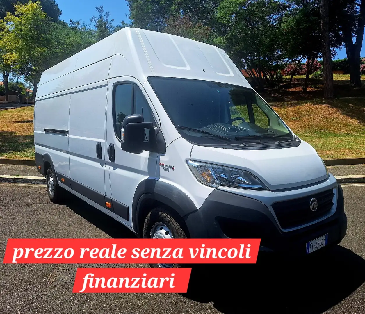 Fiat Ducato MAXI 35 - LH3 TETTO ALTO - 2.3 MJT 115CV E6 Bianco - 1