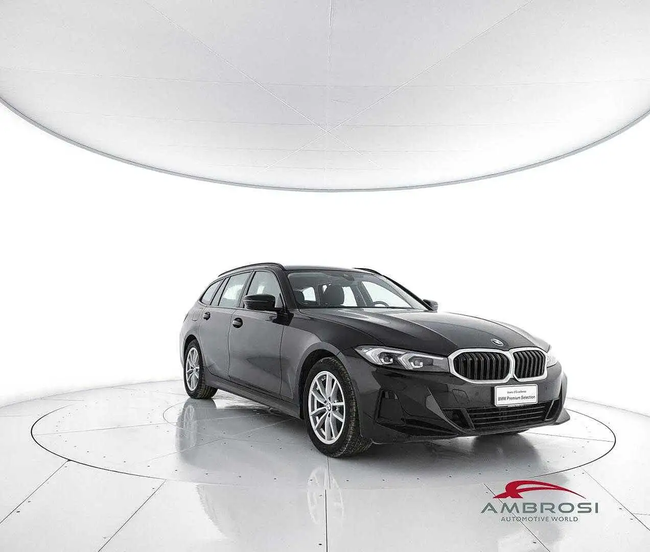 BMW 318 Touring 48V Nero - 2