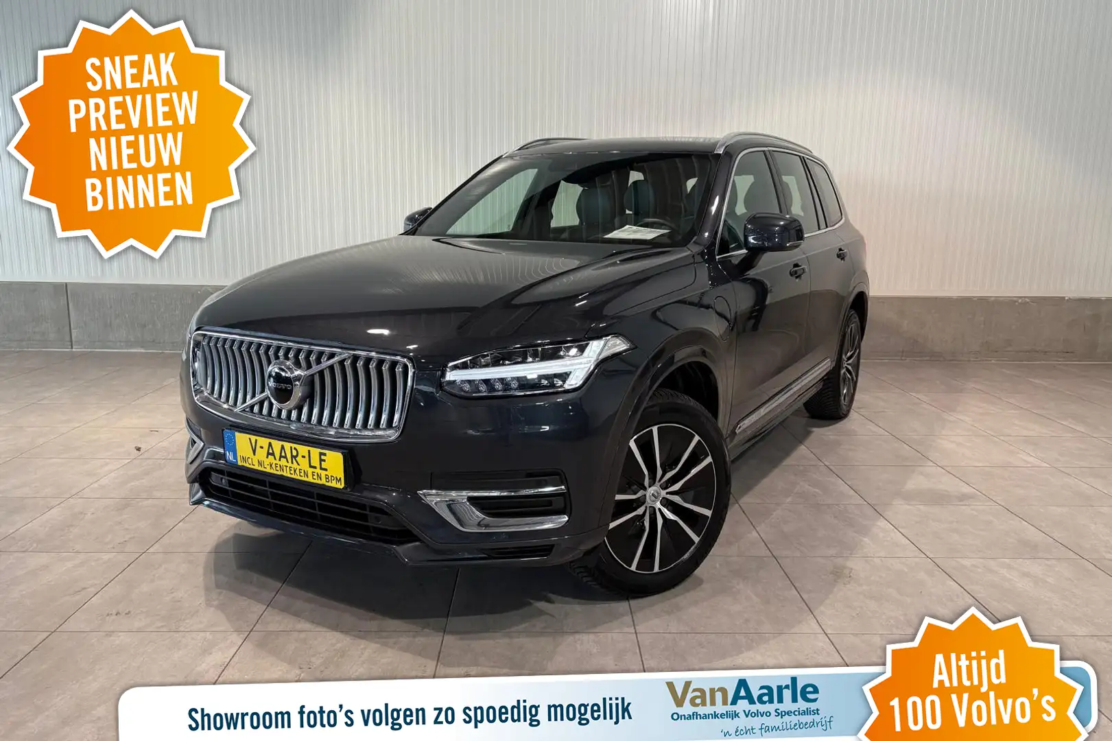 Volvo XC90 T8 Aut. Momentum ACC Leder 390pk Grau - 1