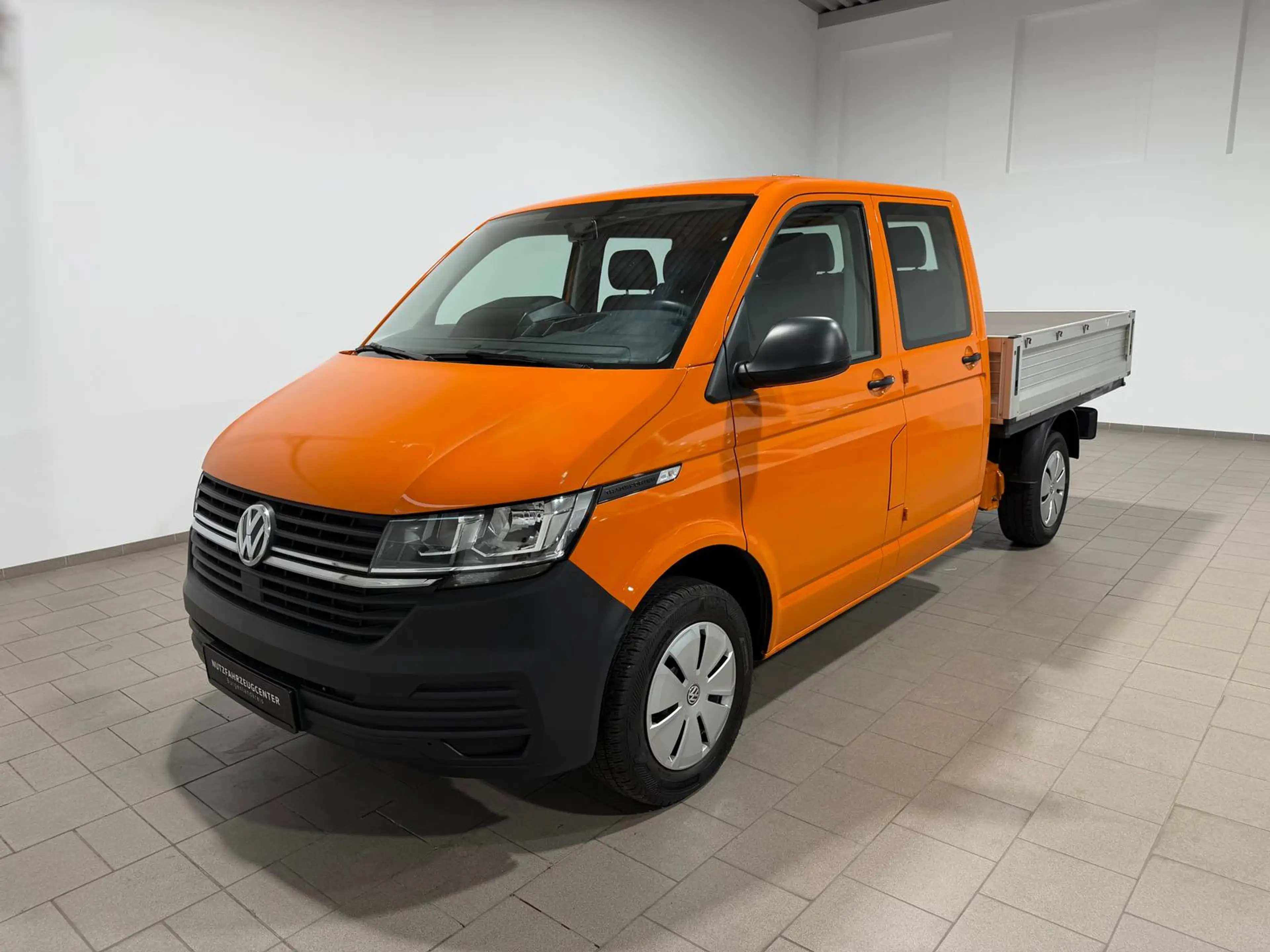 Volkswagen T6.1 Transporter T6.1 Pritsche-Doka (6-Si.),Klima,Radio,AHK