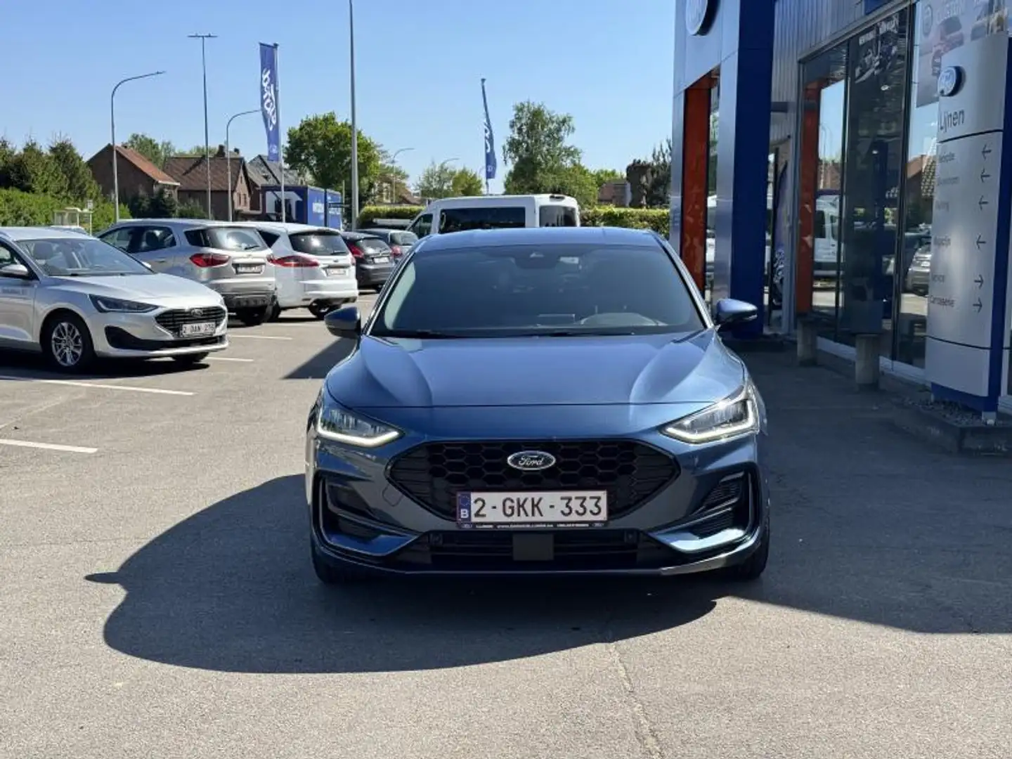 Ford Focus ST-Line Bleu - 2