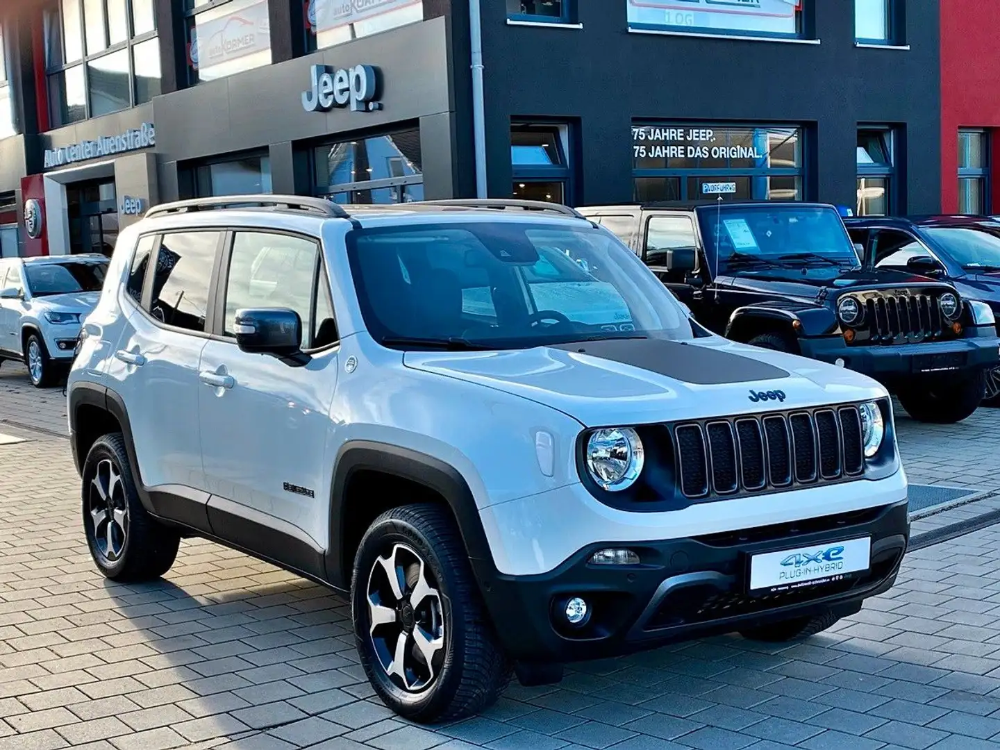 Jeep Renegade PHEV 4Xe AT 1.3 T "Trailhawk" Leder, SD Weiß - 1