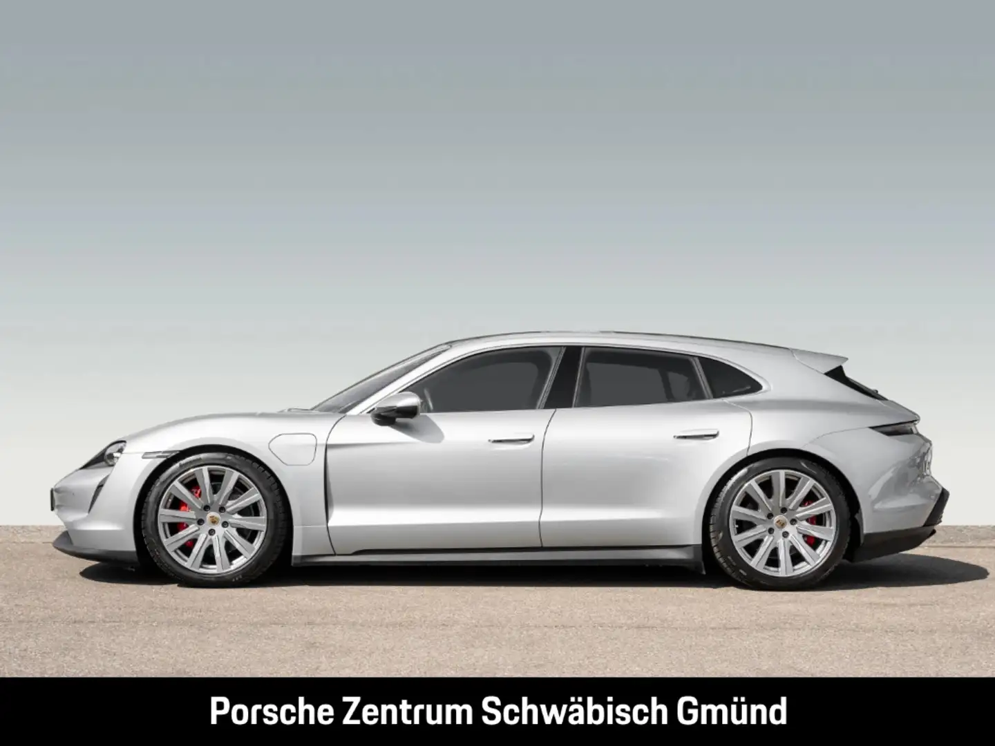 Porsche Taycan 4S Sport Turismo Panoramadach LED-Matrix Silber - 2