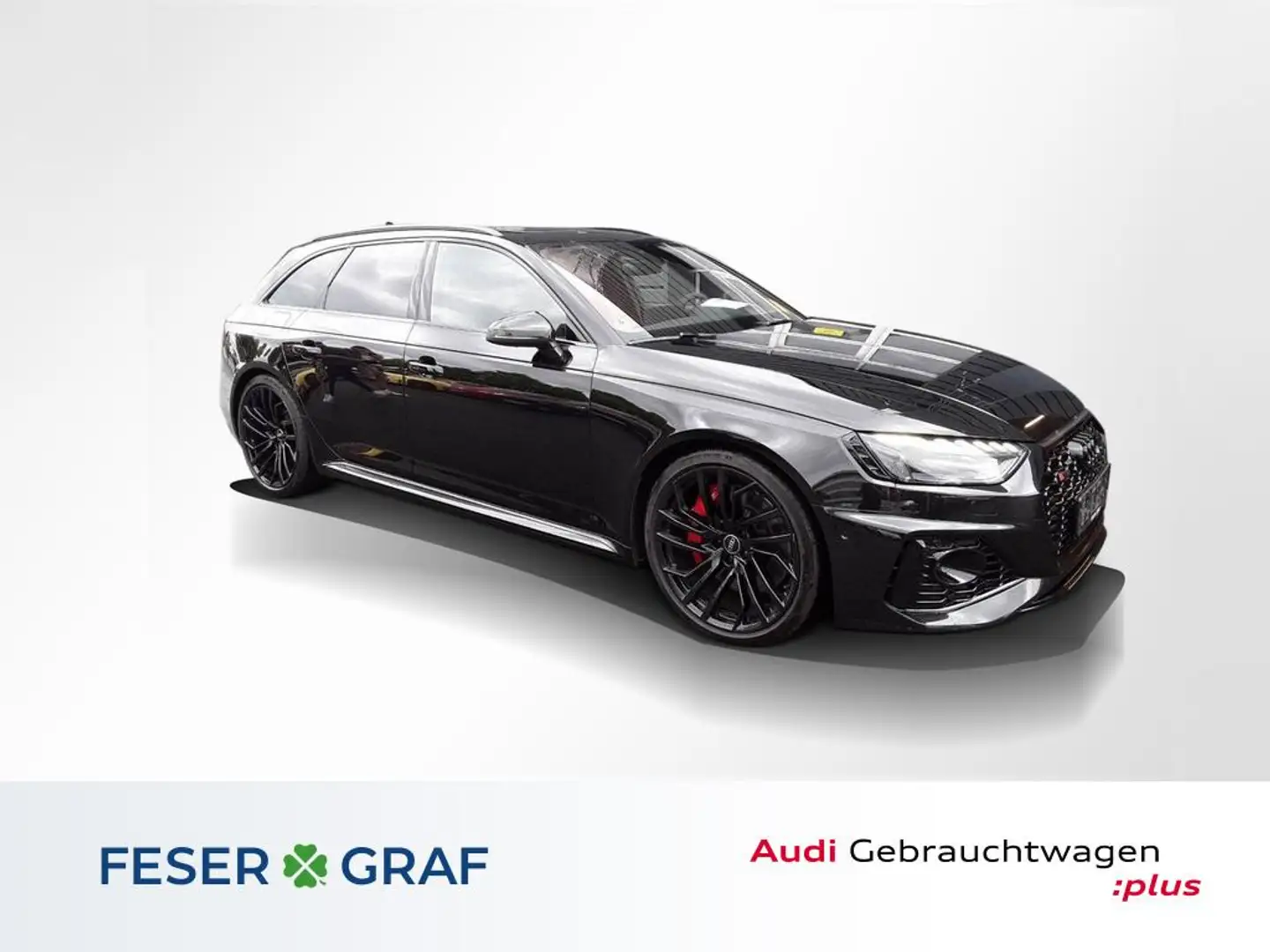 Audi RS4 Avant quattro tiptr. LED/B&O/PANO/ACC/360° Schwarz - 1
