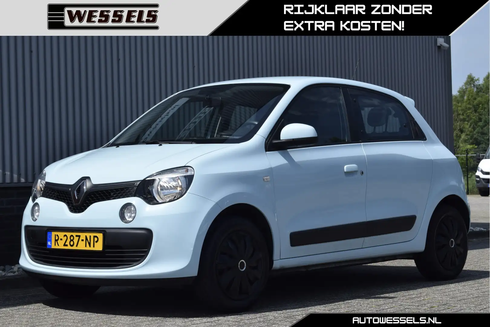 Renault Twingo 1.0 SCe Authentique A/C, Bluetooth, Limit, Elek. r Blauw - 1