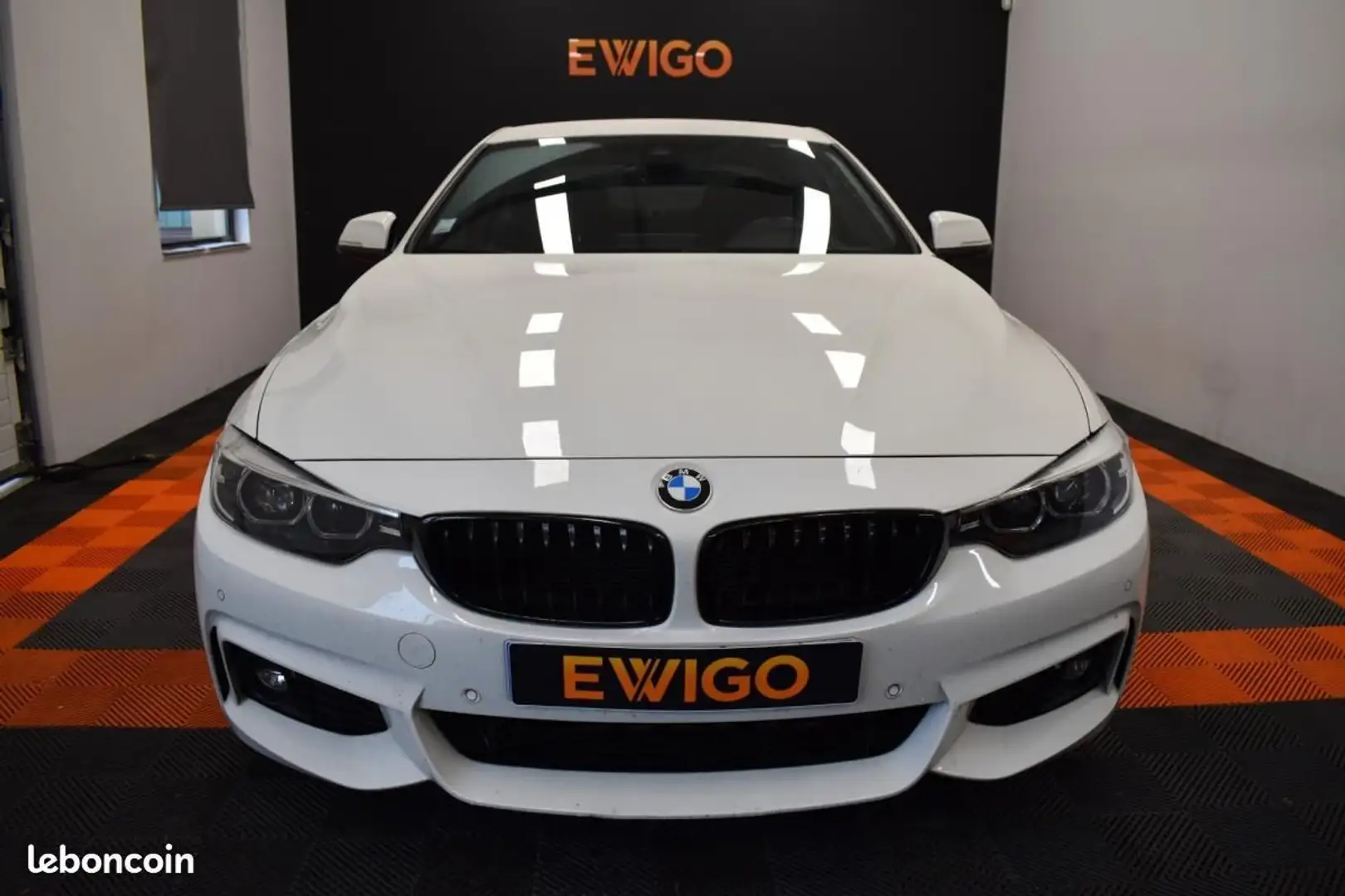 BMW 420 COUPE 2.0 420D 190 CH M-SPORT F32 SUIVI GARANTIE 6 Blanc - 2