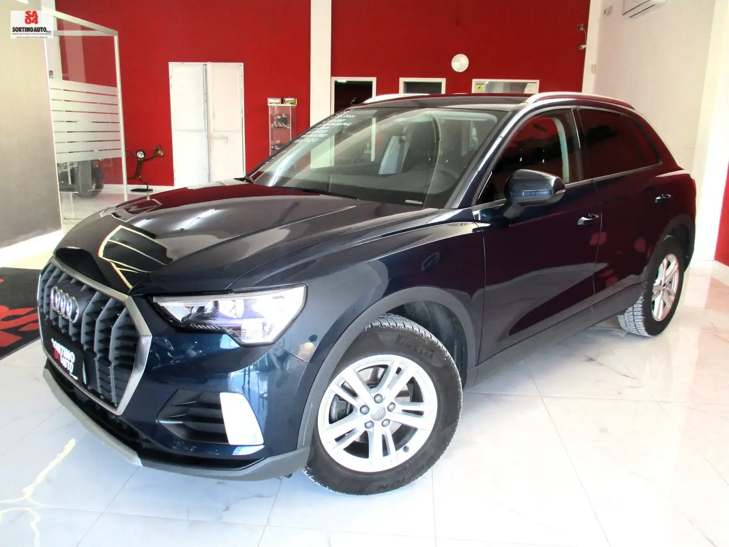 Audi Q3 35 2.0 tdi  s-tronic 150cv 2020 ADVANCED- FULL Bleu - 1