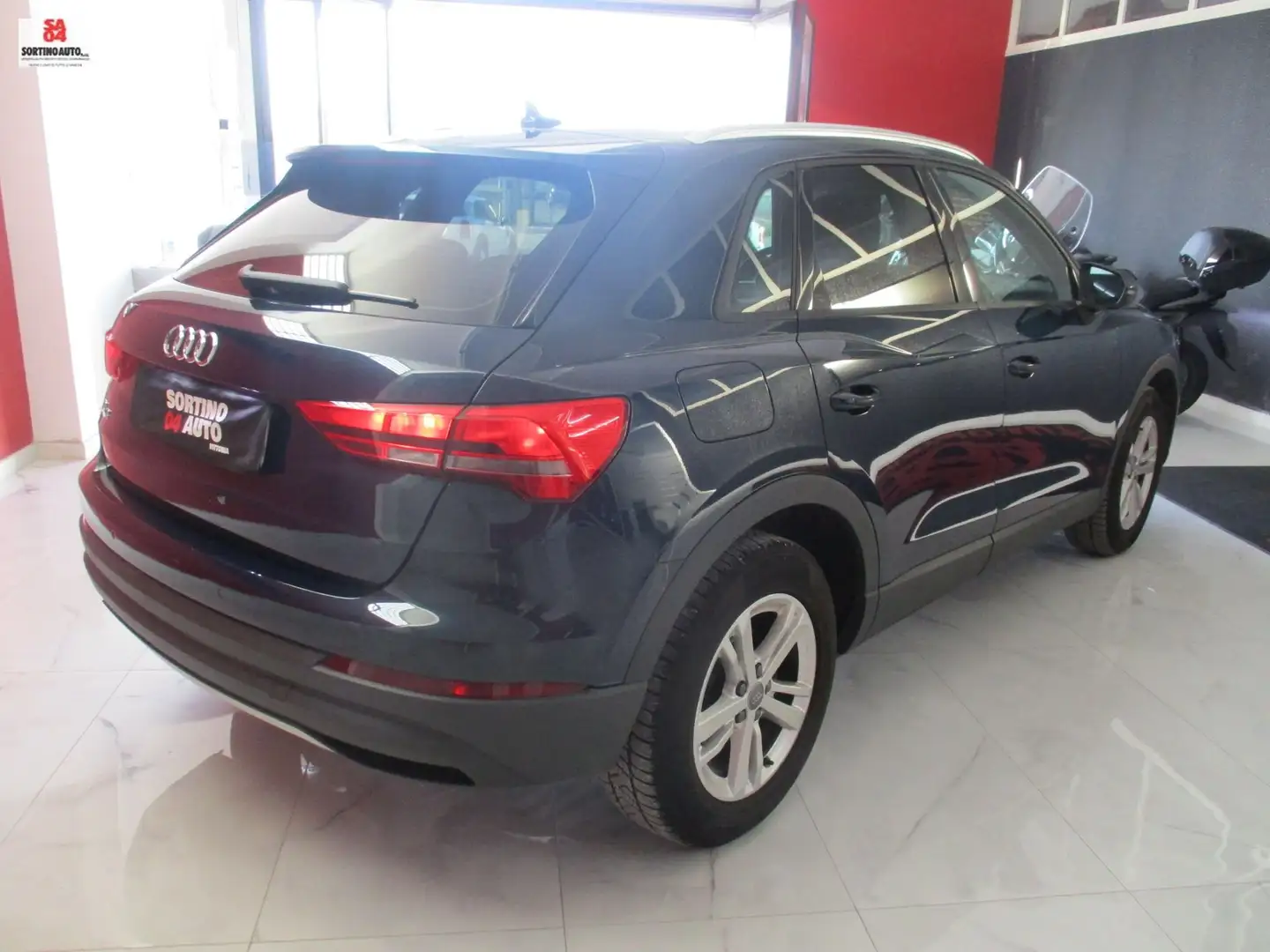 Audi Q3 35 2.0 tdi  s-tronic 150cv 2020 ADVANCED- FULL Bleu - 2