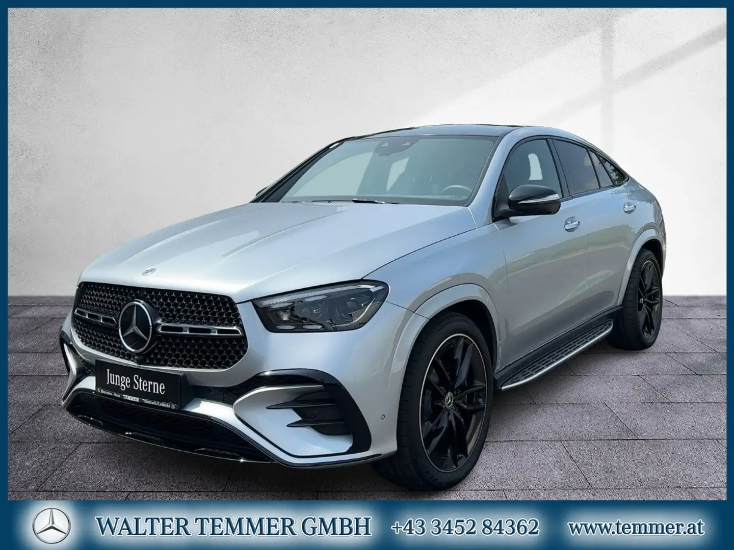 Mercedes-Benz GLE 450 d 4MATIC Coupé NP € 139.396 AMG Distr AHV Silber - 1