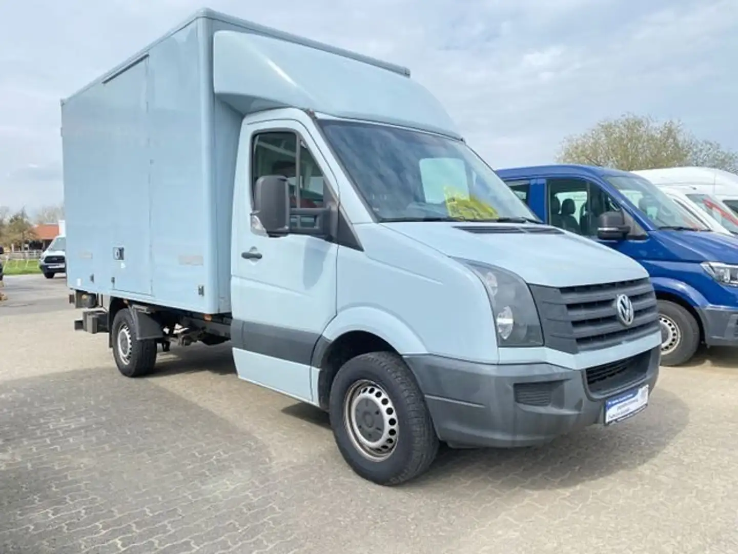 Volkswagen Crafter Koffer *1. Hand + Kamera + Klima Grau - 1