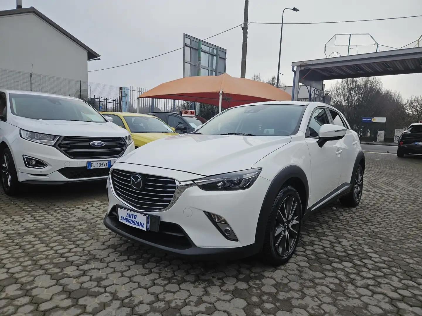 Mazda CX-3 CX-3 1.5d Exceed awd 105cv 4x4 Bianco - 1