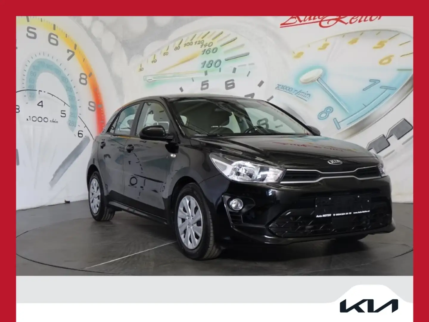 Kia Rio 1,25 MPI TITAN ISG *SITZ- UND LENKRADHEIZUNG, K... Schwarz - 1