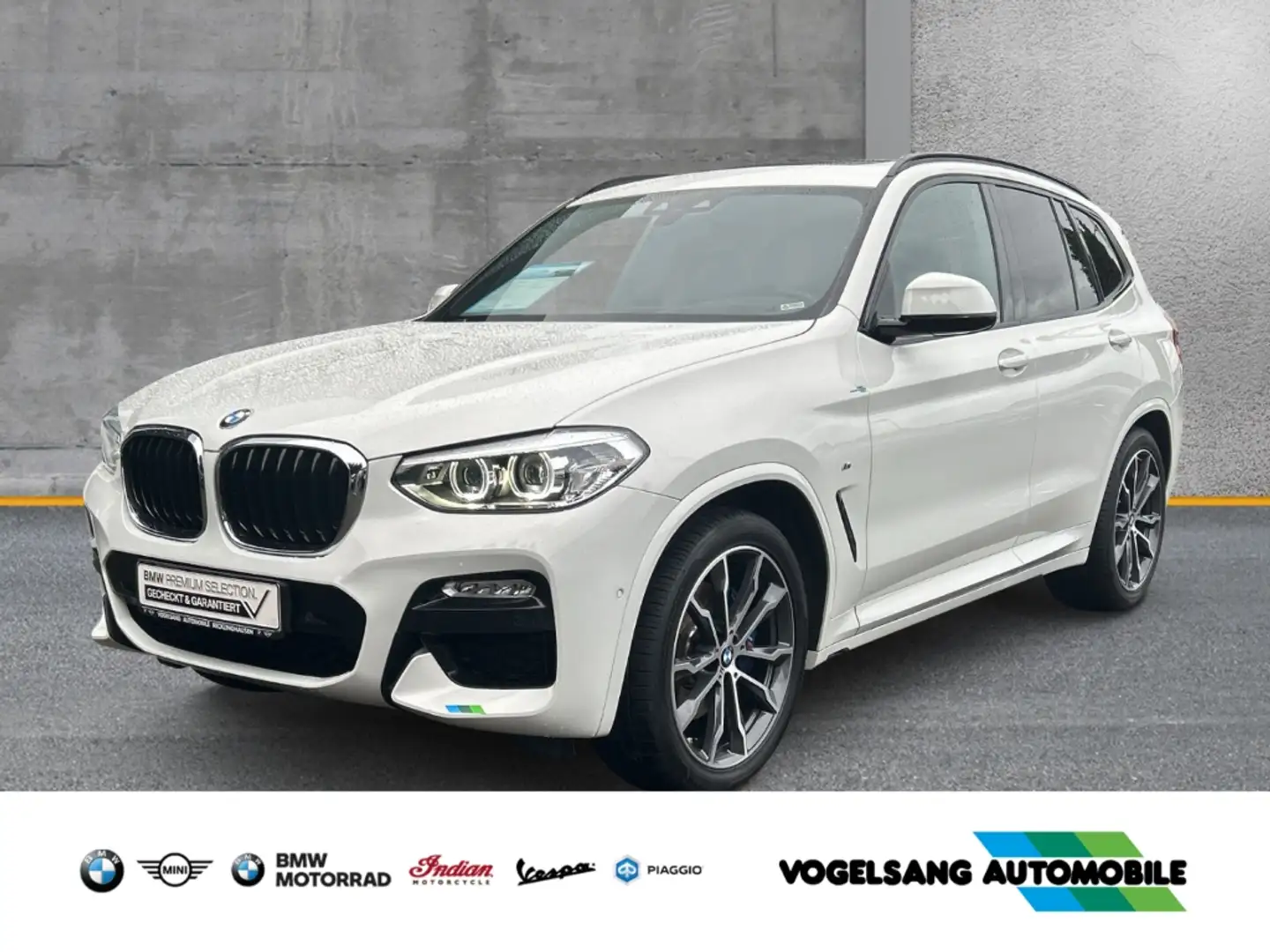 BMW X3 xDrive30iA,M Sport,Panodach,Standheizung,HeadUp Weiß - 1