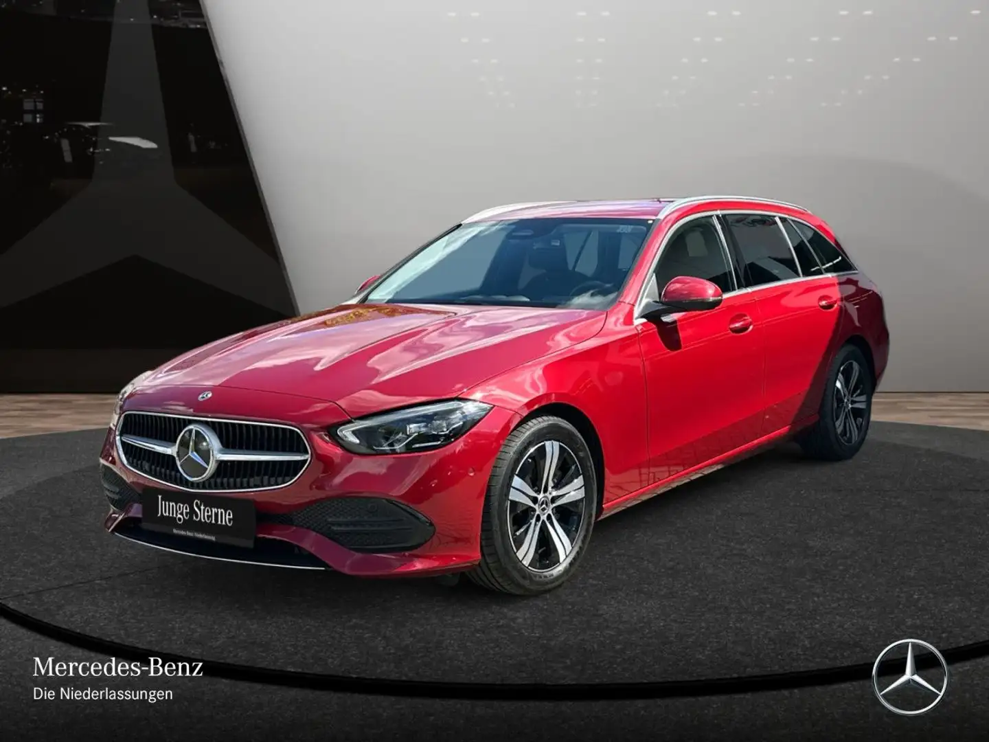 Mercedes-Benz C 220 d T AVANTG+LED+KAMERA+TOTW+KEYLESS+9G Rot - 2