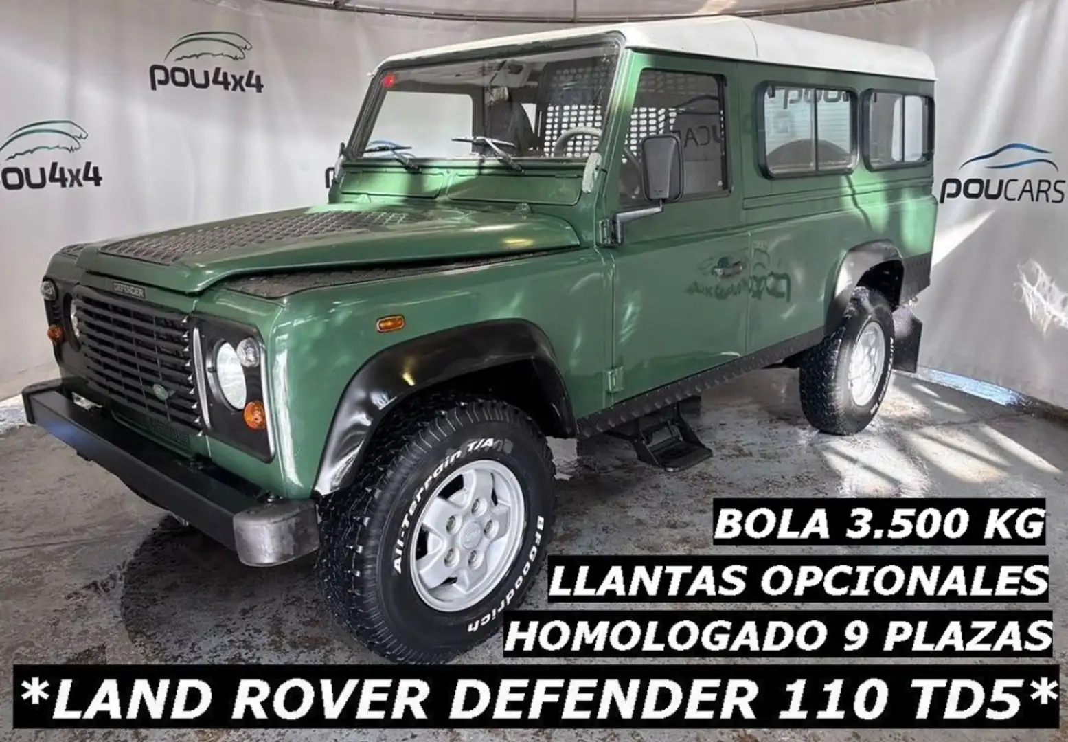 Land Rover Defender 110TDI Techo Duro Vert - 1