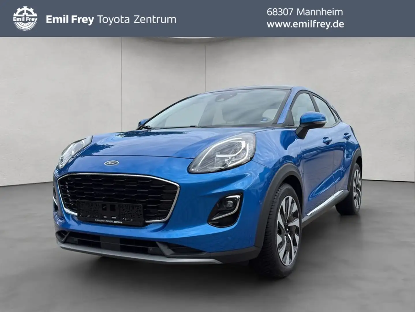 Ford Puma 1.0 EcoBoost Hybrid Aut. TITANIUM Bleu - 1