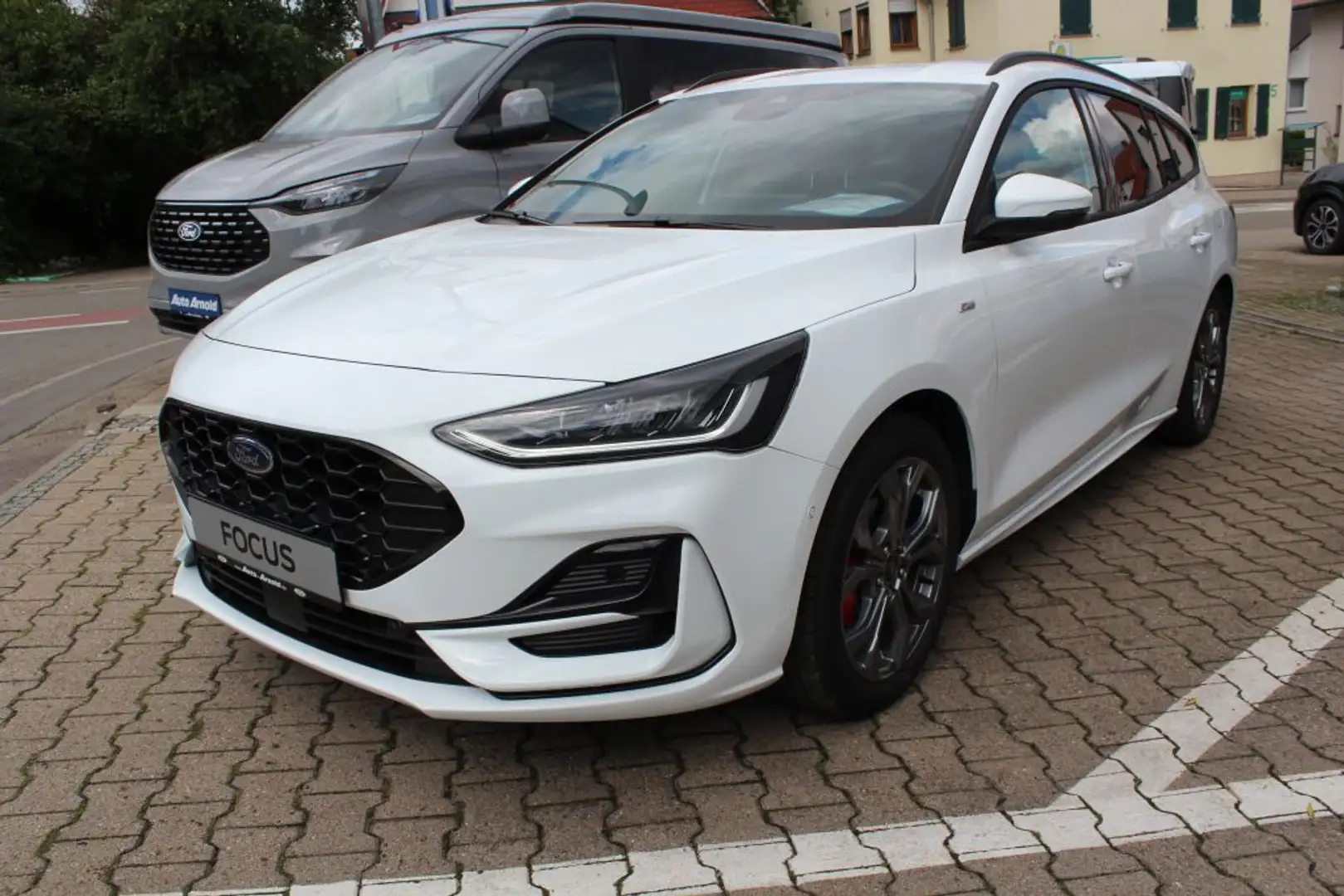 Ford Focus Turnier 1.0 EcoBoost Hybrid ST-LINE Weiß - 2