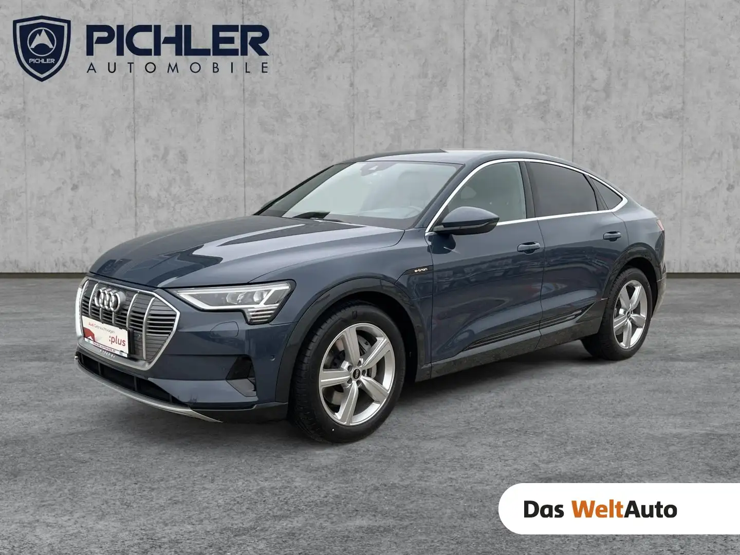 Audi e-tron 55 qu. 300 kW adv. Blau - 1