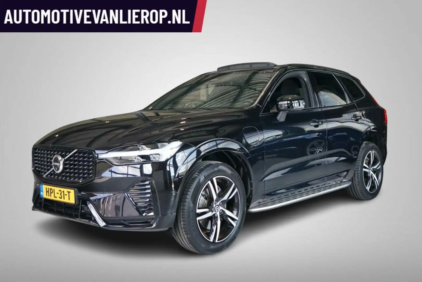 Volvo XC60 2.0 T6 Plug-in hybrid AWD R-Design | PANO | 360° Zwart - 1