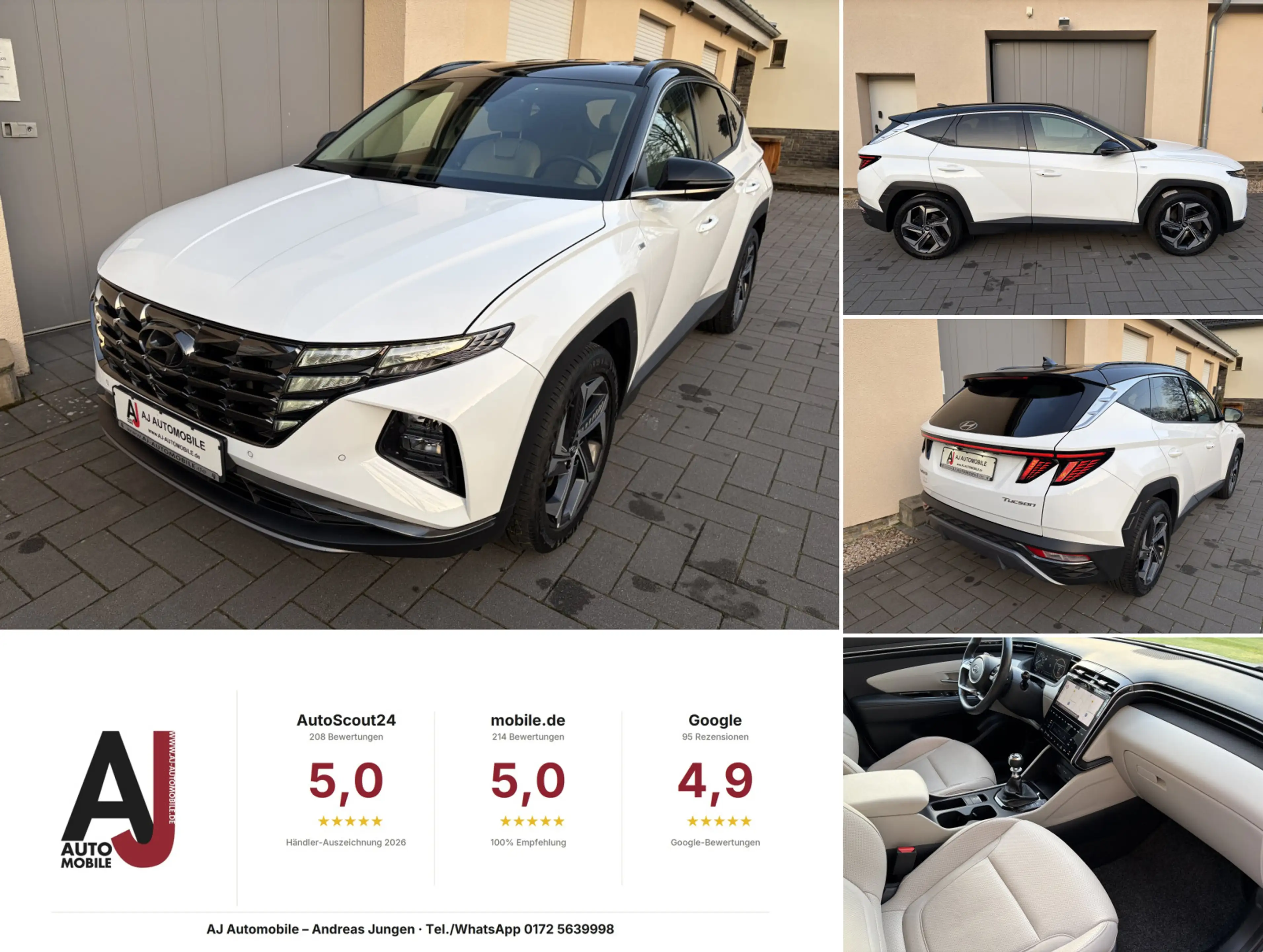 Hyundai TUCSON Prime Mild-Hybrid 2WD Leder/Navi/AHK