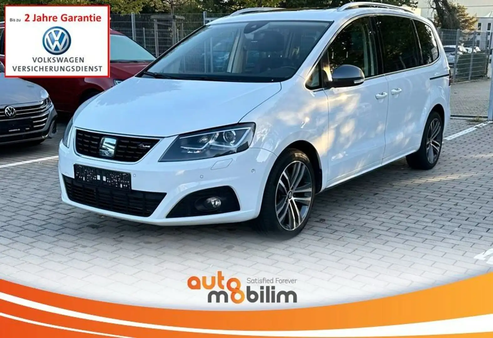 SEAT Alhambra FR Line 1.4 TSI*DSG*7-Sitz*PANO*ACC*Spu Weiß - 1